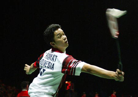 包含丹麦羽毛球队爆冷印尼羽毛球队，陶菲克惊艳世界的词条